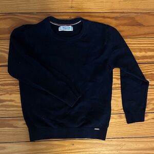 Mayoral Dark Navy Crewneck Sweater